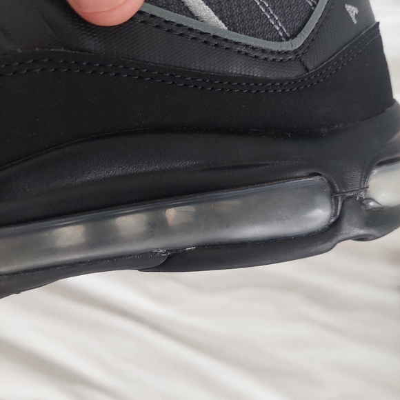 Nike Air Max 98 Men's Black Sneakers Size 10 - Picture 7 of 8